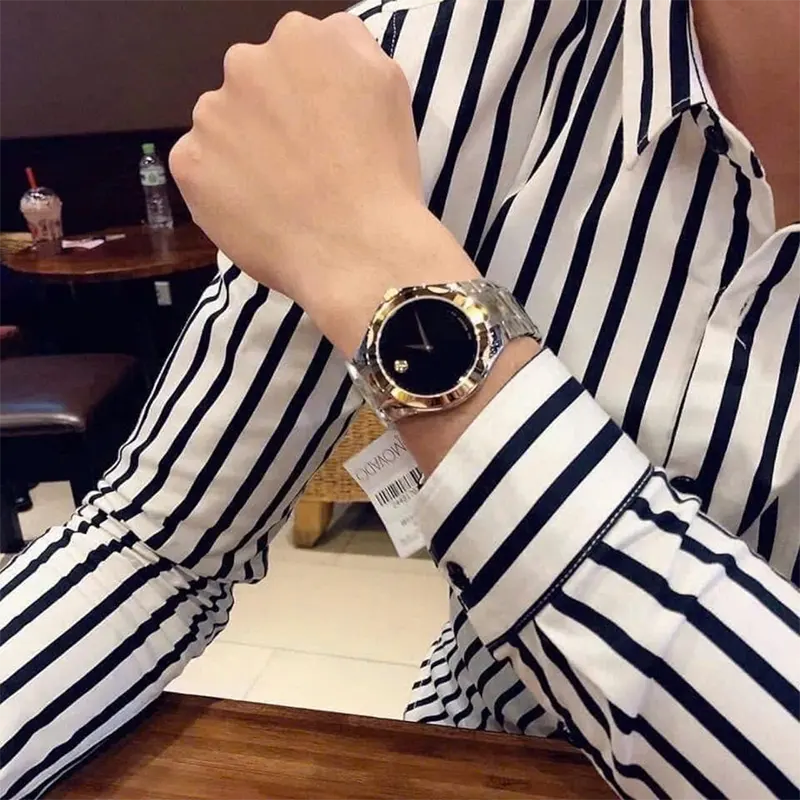 Movado Luno Sport Black Dial Premium Men's Watch- 0606906